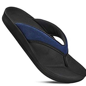 Women's Enhalus Arch Support Thong Sandals (Enhalus Navy, numeric_5)